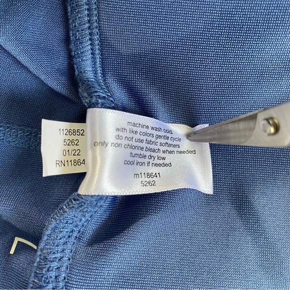 Livi Lane Bryant Blue Athletic Skort Skirt Pockets Shorts Womens 18 20 Gym Walk - Picture 10 of 10